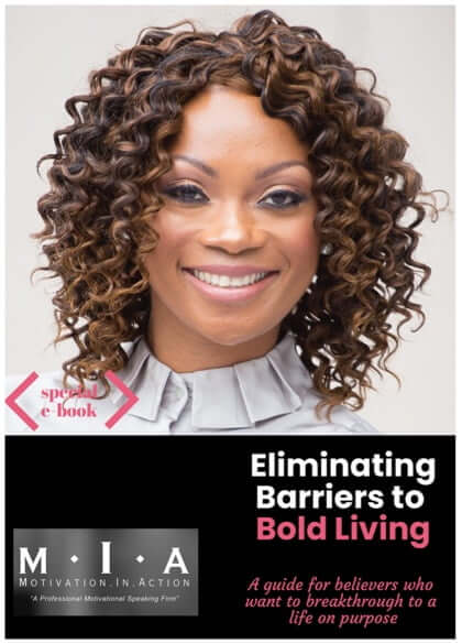 Cover of book titled Eliminating Barriers to Bold Living